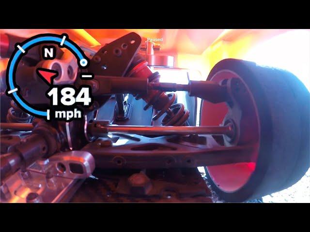 Suspension Work At 184MPH In RC Car