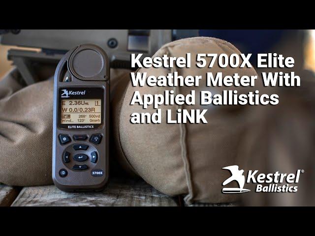 Kestrel 5700X Elite Weather Meter With Applied Ballistics and LiNK