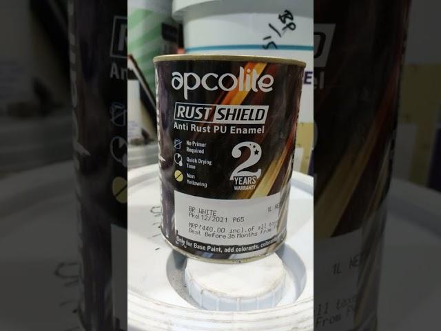 Apcolite Rust Shield Enamel | PU Enamel | Quick Drying | Non Yellowing