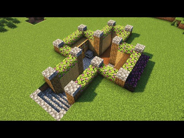 Minecraft Perfect Underground Survival House Tutorial