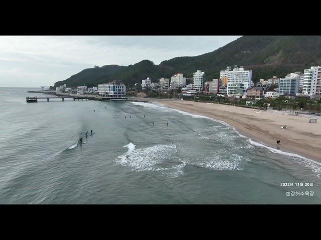 부산 송정해수욕장 (DJI 매빅3 클래식)