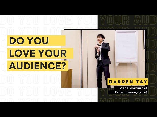 Public Speaking: Do You Love Your Audience? | Genuine Rapport Building Tip