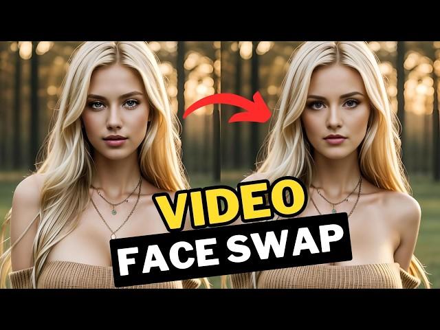 How to Face Swap Any Video using AI | BEST Deepfake Tool 2024