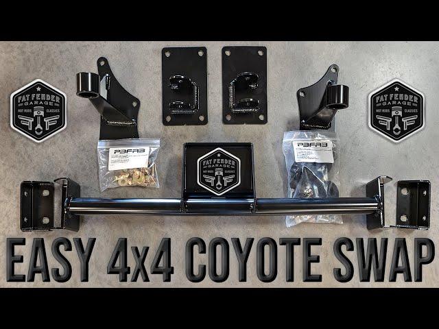 How to fit a Coyote in your 4x4 Truck [DIY]