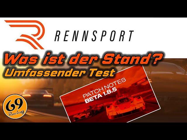 Rennsport - Wie ist der Stand?