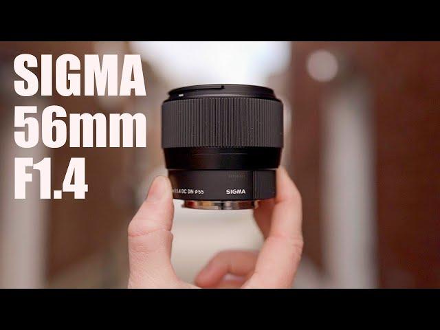 Sigma 56mm F1.4 - Portrait Lens for the ZV-E10 and APS-C