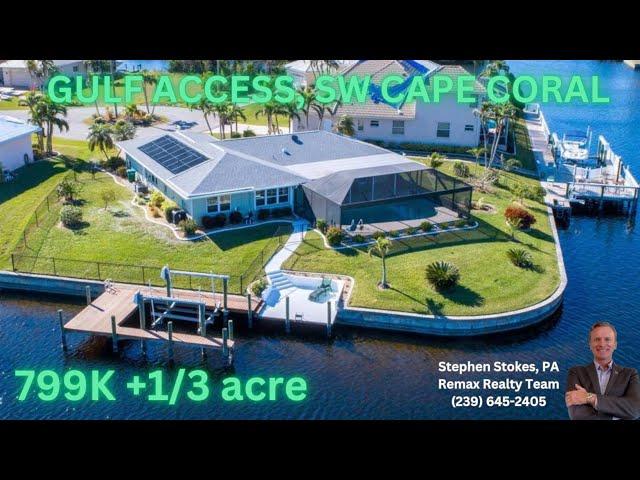 GULF ACCESS 1979 HOME | CAPE CORAL, FL