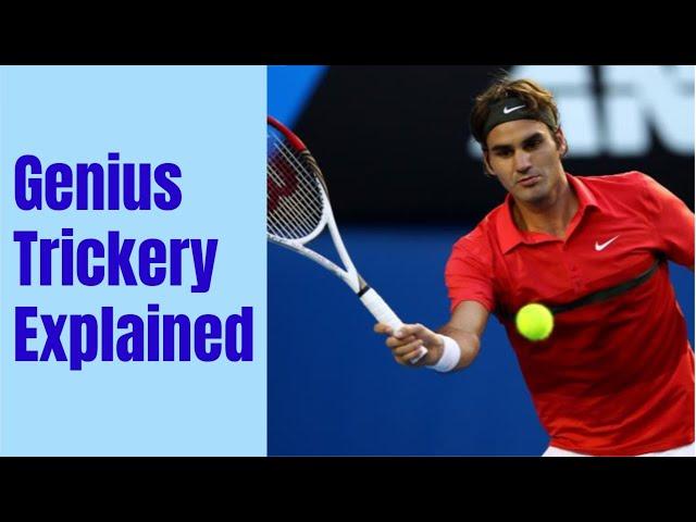 The Federer Fake Dropshot - How It's Executed!