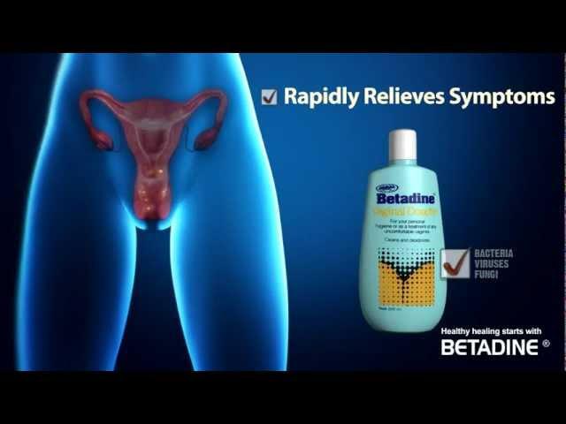 BETADINE  Vaginal Douche Application