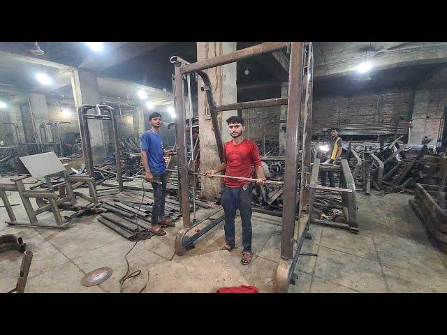 The Smith Machine Manufacturing Process - Gym Fitness Equipment