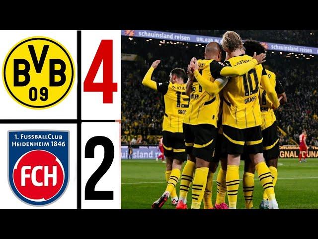 Borussia Dortmund - FC Heidenheim(4:2) |HIGHLIGHTS  Bundesliga 24/25 || bvb 09 VS  Heidenheim