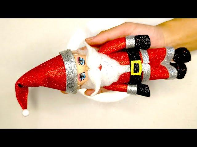 How to make Santa Claus  | Santa clas kaise banaen | How to make Santa Claus with clay #santaclaus