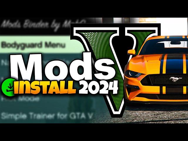 How to Install MODS for GTA 5 - EASY in 2024 (PC)