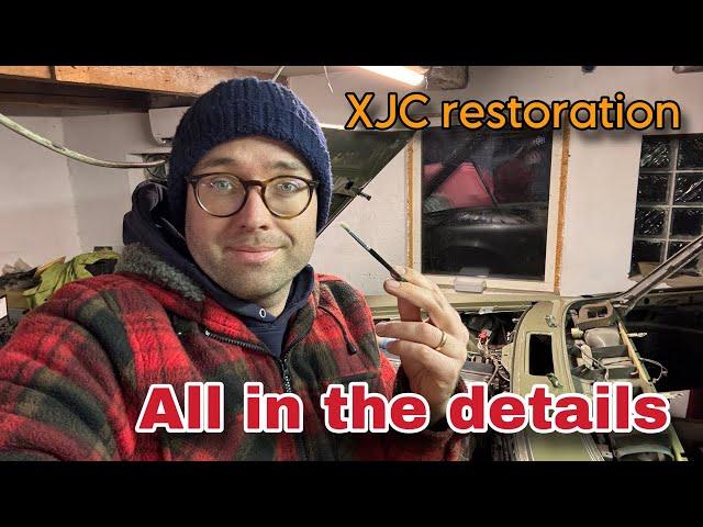 It's All in the Details! - Jaguar XJC Manual Restoration