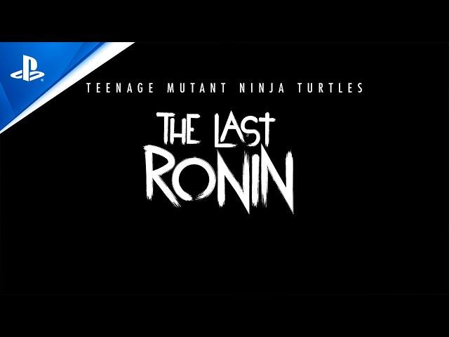 TMNT: The Last Ronin (The Game) - Reveal Trailer | PS5 Games