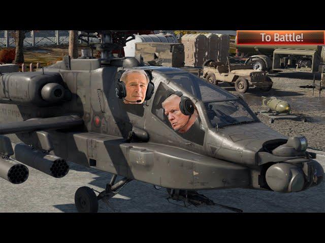 Trump and Bush play War Thunder