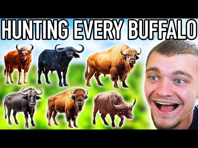 I Hunted Every Buffalo in Hunter call of the Wild!