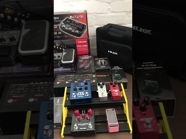 NUX Guitar Effects Pedals and Guitar Amplifiers