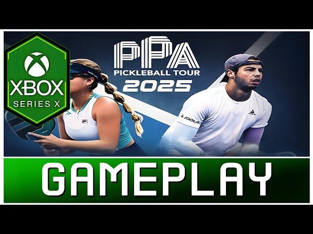 PPA Pickleball Tour 2025 | Xbox Series X Gameplay