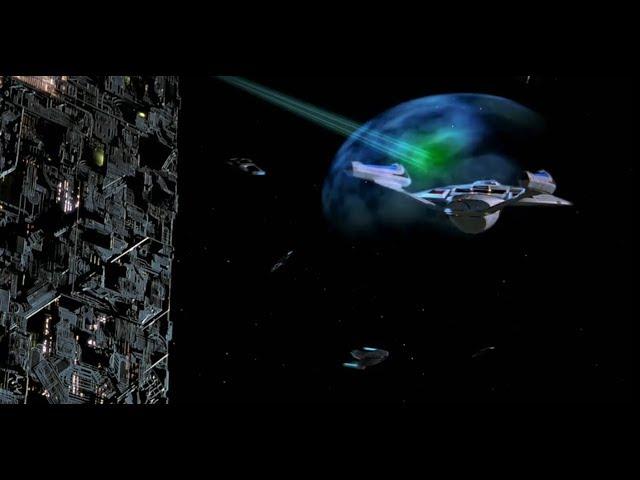 Star Trek 8 First Contact - Borg Battle HD