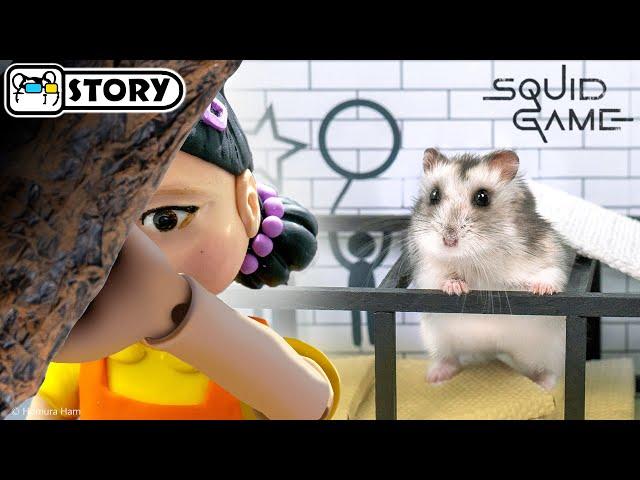 HAMSTER SQUID GAME - All Challenges 🟢 Homura Ham Pets