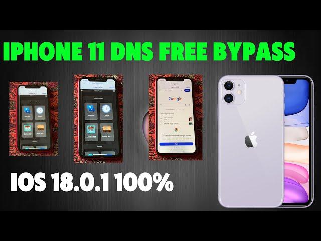 IOS 18.0.1 IPHONE 11 ICLOUD BYPASS DNS SERVER 100% ALL IPHONE BYPASS