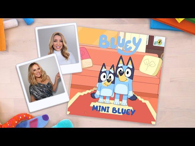 Mini Bluey  Read By Kylie and Dannii Minogue | Bluey Book Reads | Bluey