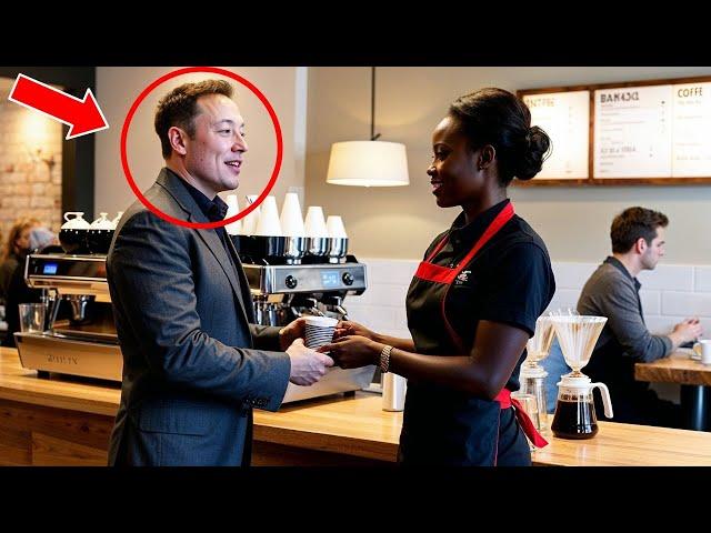 Black Waitress Fired for Helping Elon Musk – Her Life Changes Overnight!