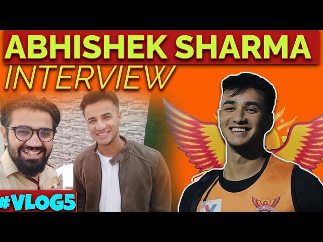 Abhishek Sharma SRH All Rounder | Interview | #Vlog5 | The Simpler