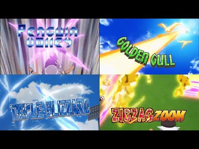 All Special Moves in Inazuma Eleven Ares (English Dub)