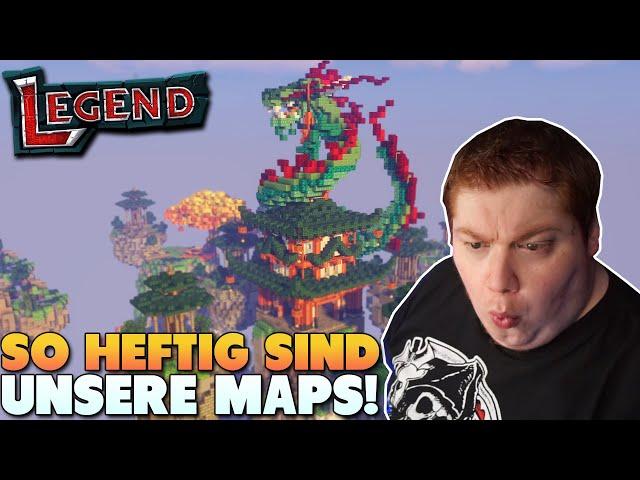 DIE HEFTIGSTEN MAPS! SEHT SELBST! - Minecraft Legend Info Video