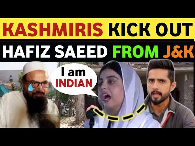 INDIAN GIRL FROM J&K SNUBS HAFIZ S@EED, PAKISTANI PUBLIC REACTION ON INDIA, REAL TV LATEST VIDEO