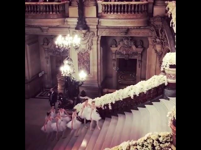 Tonight's wedding at Opera garnier, Paris !