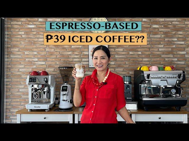 REVIEW: ₱39 ICED COFFEE CARAMEL RECIPE USING ESPRESSO - IS IT PROFITABLE?  Philippines' Exclusive