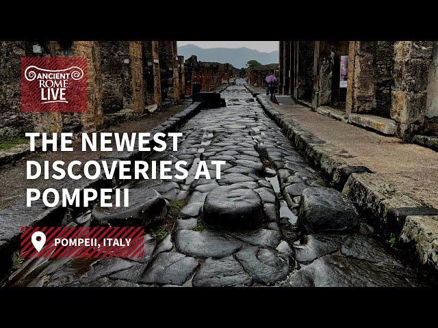 What are the newest discoveries at Pompeii?