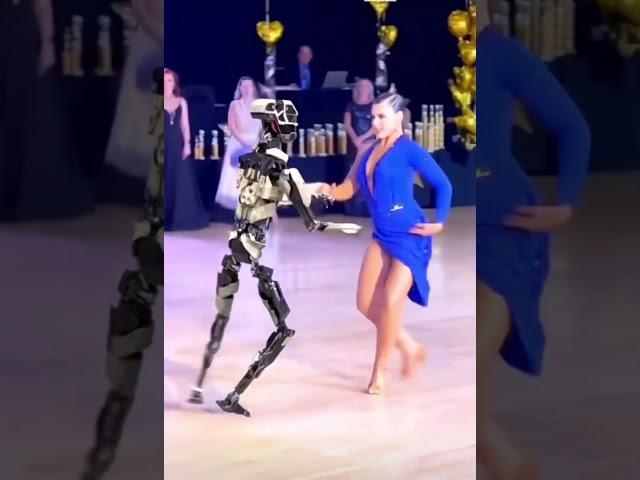 The Robot Dance with Human #dancing #robots #ai #dance #dancer #robotics #futuristic