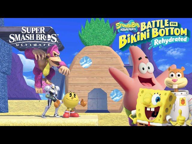 SpongeBob: Battle for Bikini Bottom Custom Stages! - Super Smash Bros. Ultimate