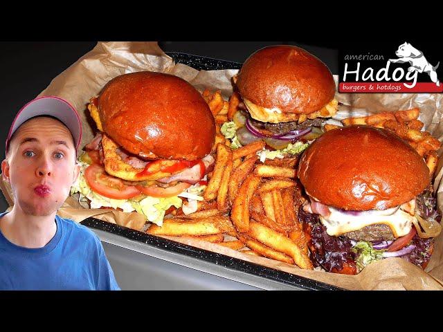 New Hadog's Extra Spicy Burger Challenge (GHOST PEPPERS!!)