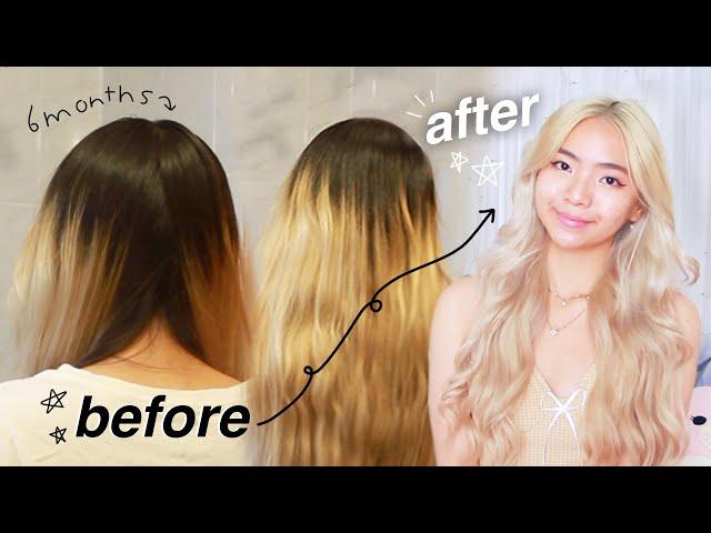 bleaching my roots AT HOME!!  ultimate guide tips & advice