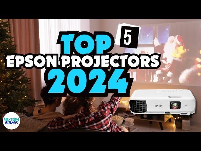 Top 5 Epson Projectors 2024 - Watch This Before You Buy