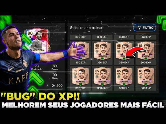 "BUG" DO XP!!! MELHORE SEUS JOGADORES COM MAIS FACIL!! ( EA FC MOBILE 24 )