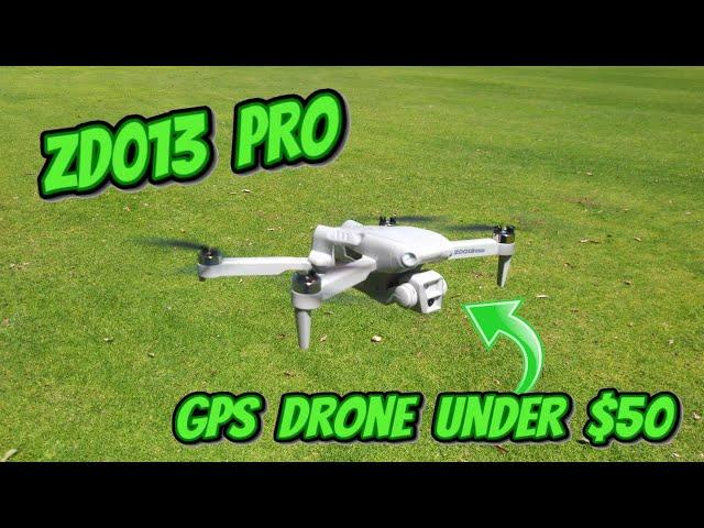 VERY AFFORDABLE New Camera GPS Drone for Beginners! | ZD013 Pro MAX