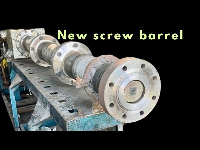 New Screw Barrel for Extruder Machine | Rolex Engineering Works | REW