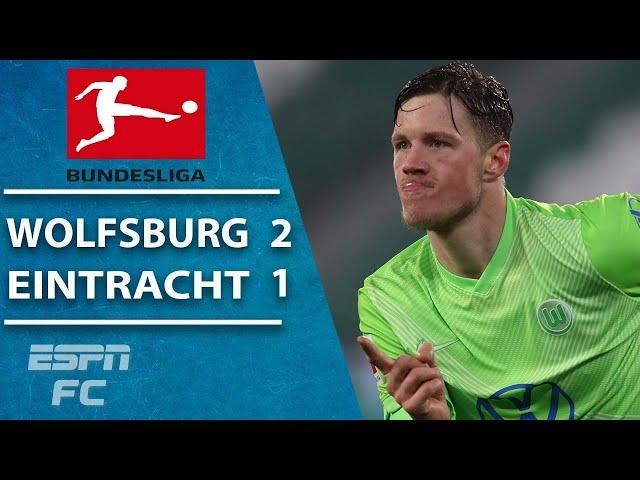 Wout Weghorst inspires Wolfsburg comeback vs. Eintracht Frankfurt | ESPN FC Bundesliga Highlights