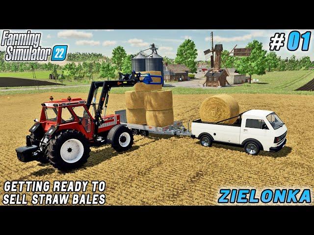 Milling Wheat and Marketing Flour, Planting Carrots and Barley | Zielonka Farm | FS22 | Timelapse#01