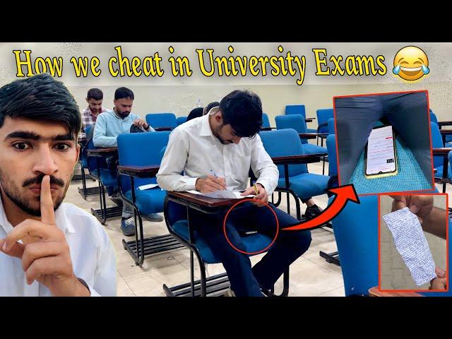 How Students Cheat in University Exams  || Students exams at University || #UniversityExams