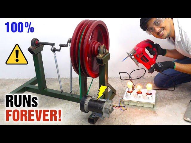 Free Energy Generator from Dual Spring Mechanism | Mr. Electron