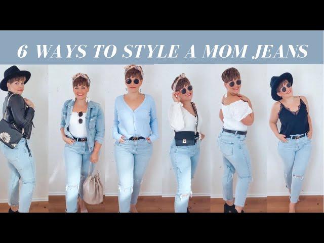 6 ways to style a mom jeans | Salirasa