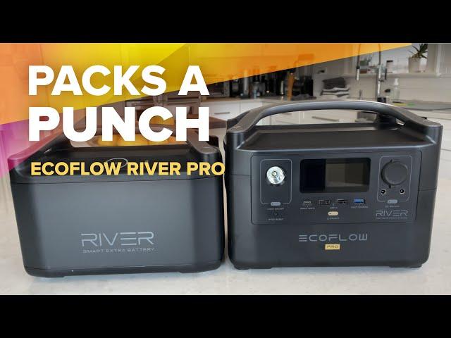 EcoFlow RIVER Pro with Extra Battery Review and Comparison to Goal Zero and Bluetti Solar Generators