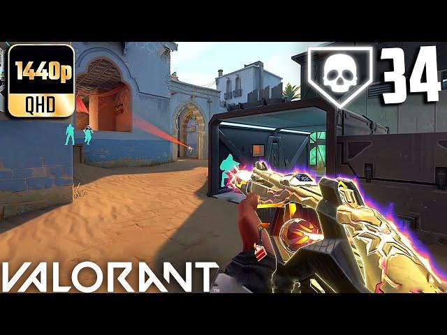 Valorant- 34 Kills As Phoenix On Bind Unrated Full Gameplay #118! (No Commentary)
